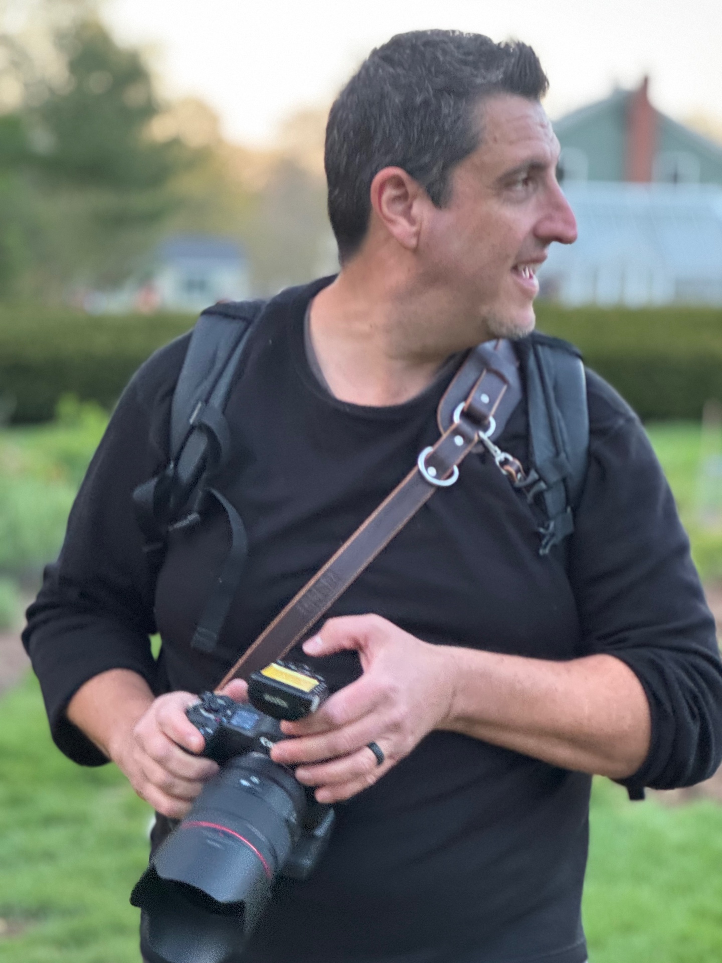 A practice photographed on location